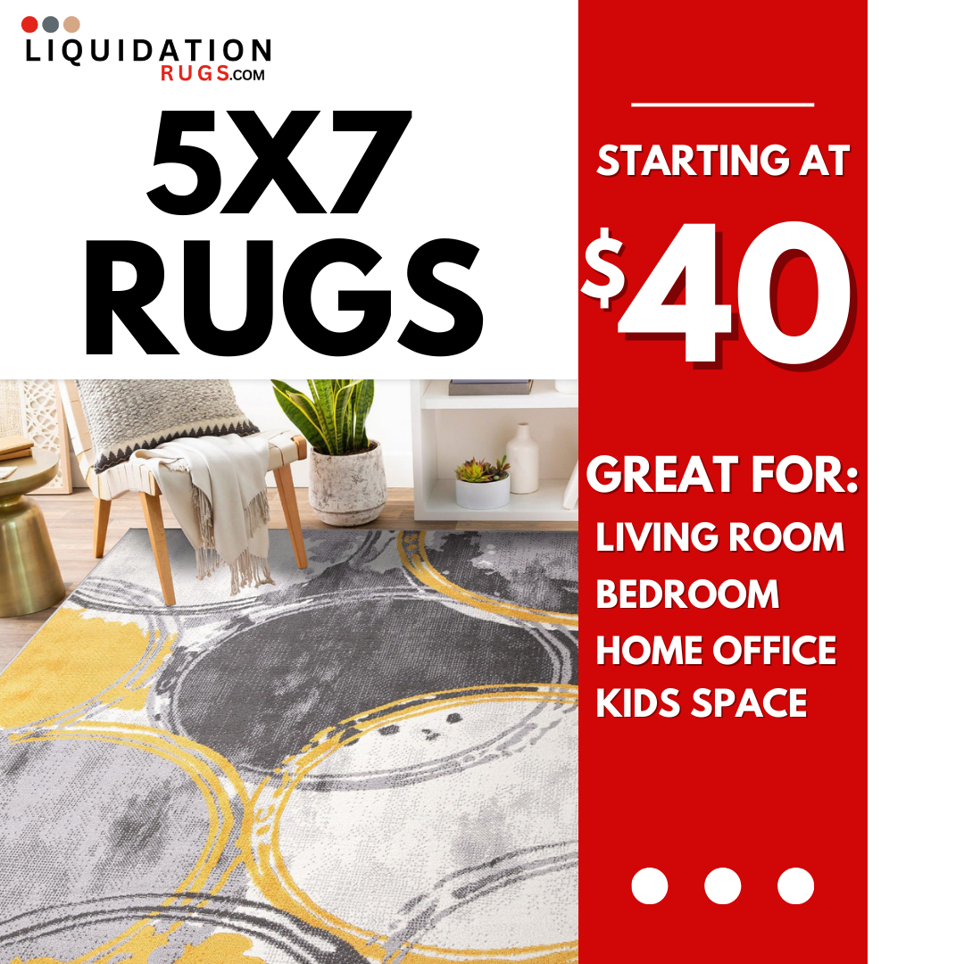 5' x 7' Area Rugs