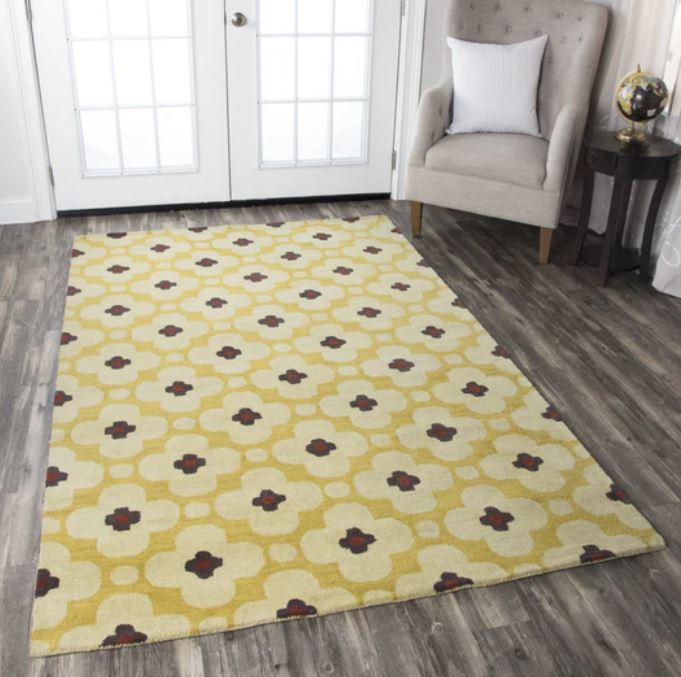 5' x 8' Hand Made Hand tufted Rizzy Area Rug
