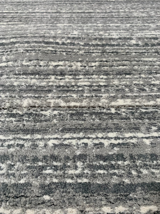 8'x10' Large Grey Ultra Soft Elegant Transitional Mico Shag Area Rug