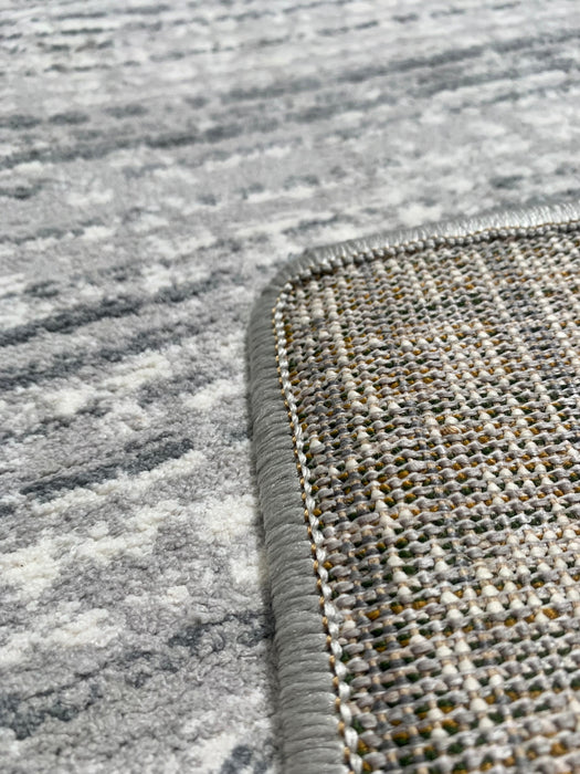 8'x10' Large Grey Ultra Soft Elegant Transitional Mico Shag Area Rug