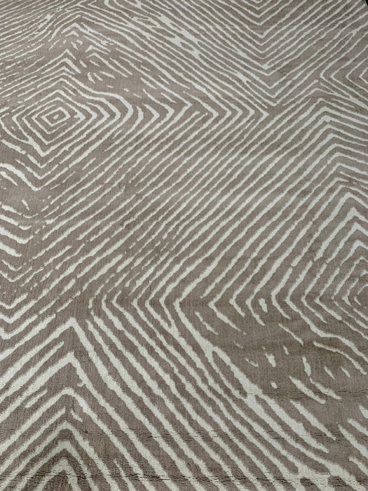 8'x10' Large Modern Zebra Print Ultra Soft Micro-Shag Area Rug