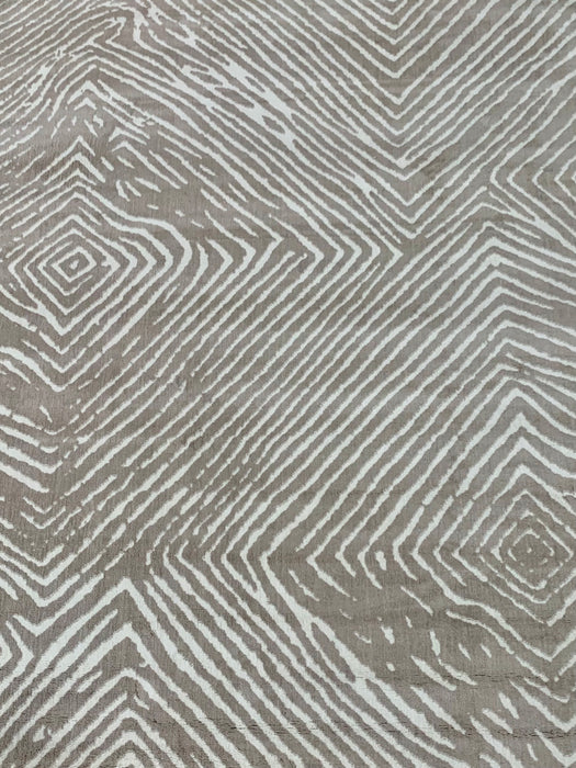 8' x 10' Modern Zebra Print Super Soft Mico-Shag Area Rug