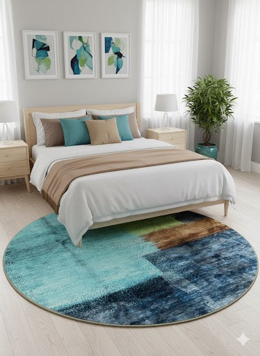 5ft Round Area Rug
