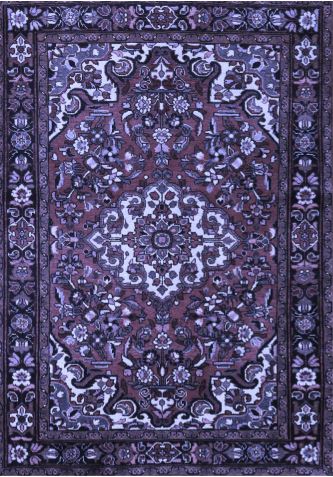 5x7 Blue Persian Traditional Area Rug