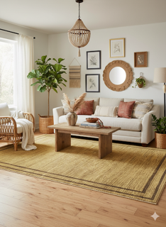 6' x 9' Area Rug