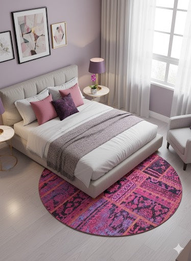 6ft Round Area Rug