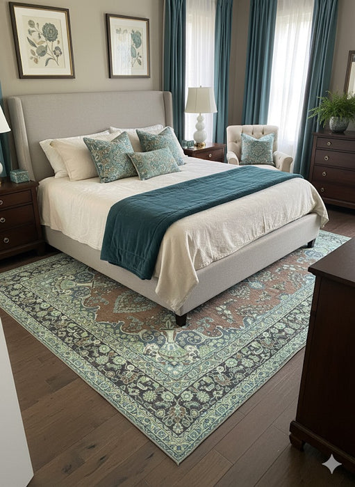 9' x 12' Washable Area Rug