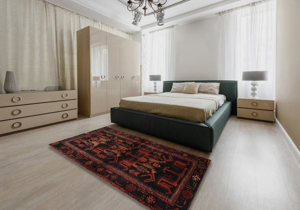 4x6 Brown Animal Traditional Super Soft Cloud Area Rug