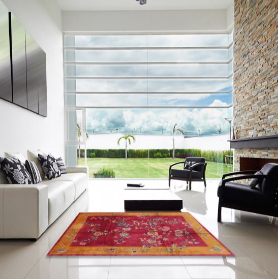 8x10 Red Super Soft Traditional Oriental Area Rug