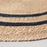 5' Round Charcoal Jute Stripe Rug - Hearth & Hand™ with Magnolia