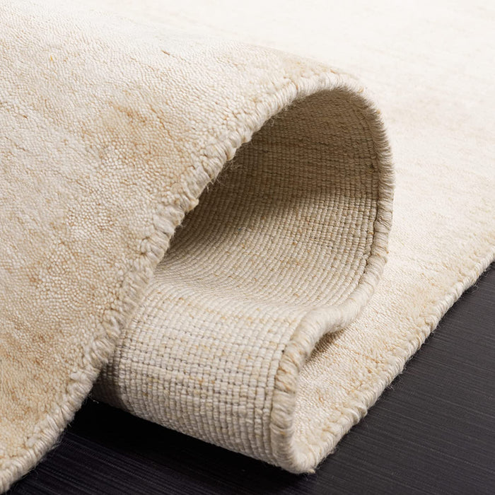 3' x 5' Beige Handmade Modern Wool & Viscose Accent Rug By SAFAVIEH