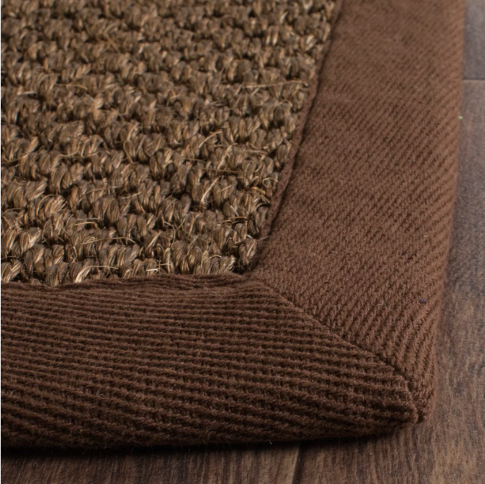 6'x6' Square Color Brown Avalon Rug - Safavieh