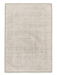 2' x 3' Rectangular Ivory & Beige Distressed Abstract Modern Washable Area Rug displayed on a plain background.