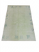 4' x 6' Rectangular Mint Green & Blue Gray Abstract Modern Area Rug shown in a flat product design view.