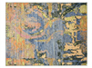 8_x_12_Rectangular_Blue_Gold_Abstract_Modern_Washable_Area_Rug_displayed_on_a_plain_background.