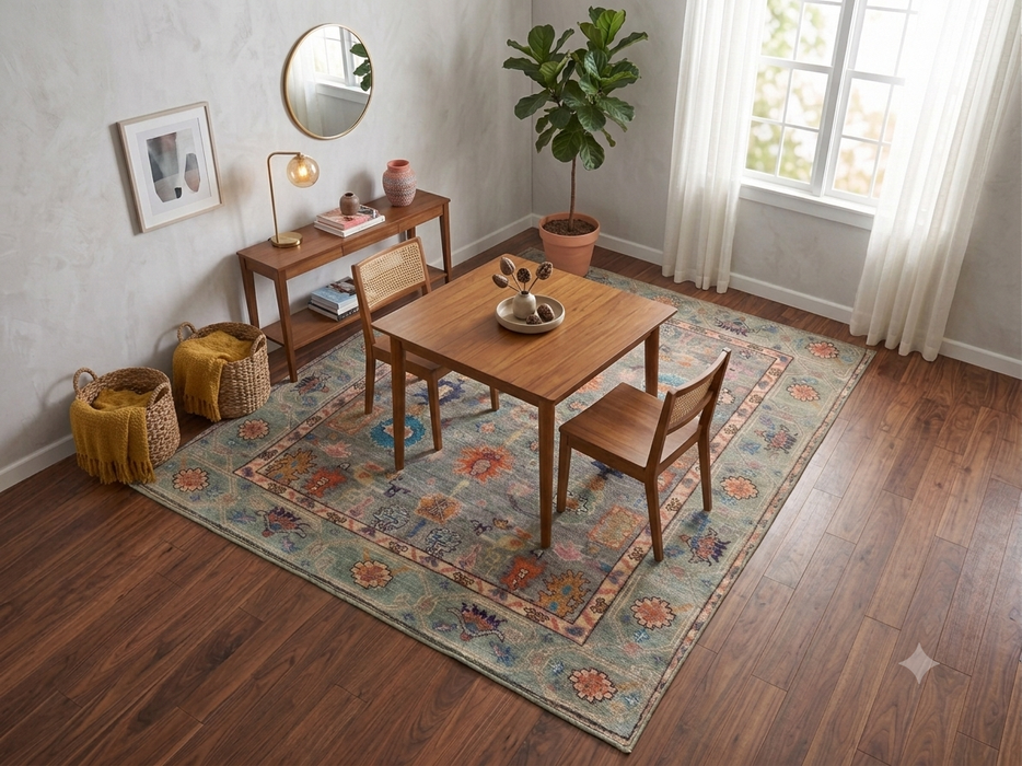 6' x 6' Square Area Rug