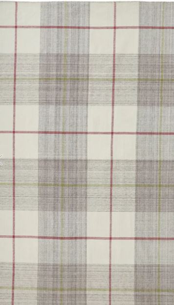 Size 8x10 Farmhouse Style Soft Casual Plaid Rug