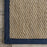 Size: 6' x 9' Color: Navy Blue NuLOOM Elijah Farmhouse Seagrass Area Rug, 6' x 9',