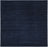 SAFAVIEH Vision Collection 5' Square Navy Modern Ombre Tonal Chic Non-Shedding Living Room Bedroom Area Rug