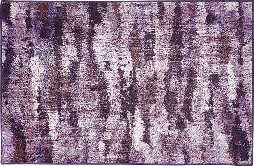 Brumlow Mills Rustic Abstract Bohemian Contemporary Colorful Print Pattern Area Rug for Living Room Decor, Dining, Kitchen Rugs, Bedroom or Entryway Rug, 2'6" x 3'10", Purple