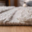 SAFAVIEH Casablanca Collection Accent Rug - 4' x 6', Grey, Handmade Textured Wool Braided Tassel, 0.5-inch Thick Ideal for High Traffic Areas in Entryway, Living Room, Bedroom