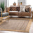 5' x 8', Grey Hand Woven Jute Area Rug By nuLOOM