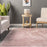 5 ft. x 8 ft. Pink Loni Solid Area Rug by nuLOOM