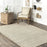 8x10 Natural/Ivory Jute Global Inspired Area Rug for Indoor by nuLOOM