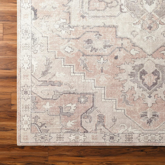 3'11" x 5'7" Taupe Medallion Area Rug by Surya