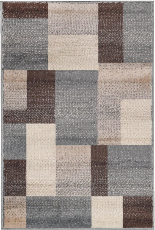 8' x 10', Grey Jute Backing Indoor Area Rug by Superior