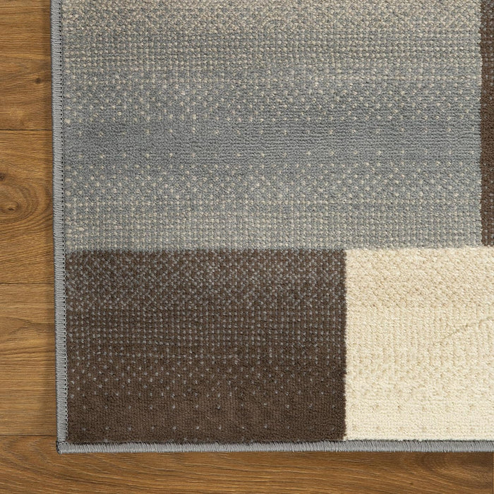 8' x 10', Grey Jute Backing Indoor Area Rug by Superior