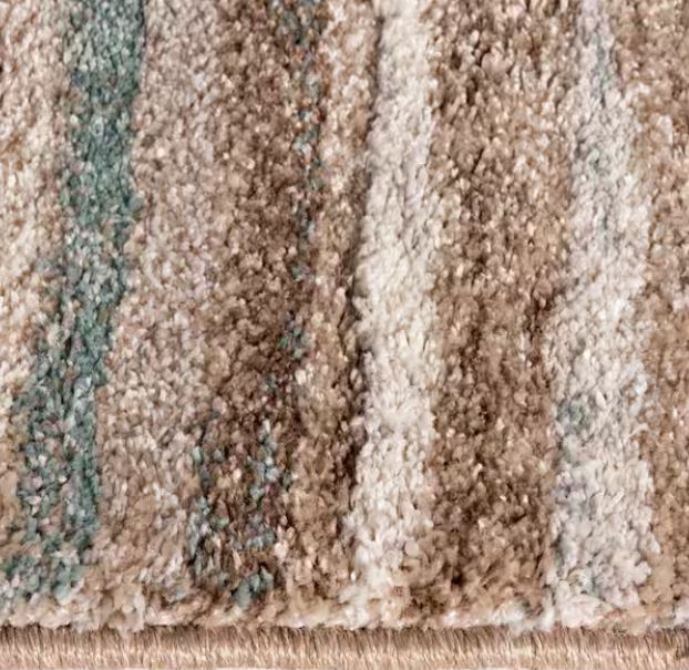 Shoreline Multi 8 ft. x 10 ft. Striped Area Rug
