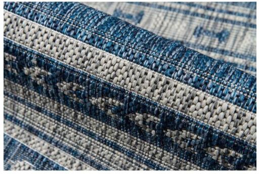 Tuscany Blue 7 ft. 10 in. x 10 ft. 10 in. Indoor/Outdoor Area Rug