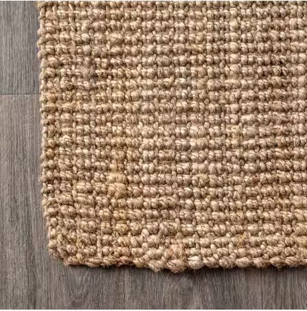 Pata Hand Woven Chunky Jute Natural 10 ft. x 13 ft. Area Rug