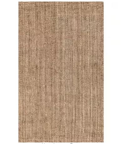 Pata Hand Woven Chunky Jute Natural 10 ft. x 13 ft. Area Rug