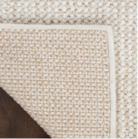8' x 10' Natural Texture Ntx01 Ivory Beige Area Rug