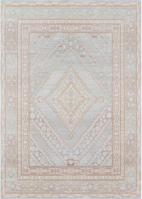 Momeni Isabella Traditional Geometric Flat Weave Area Rug, 2 ft 0 in x 3 ft 0 in, Blue