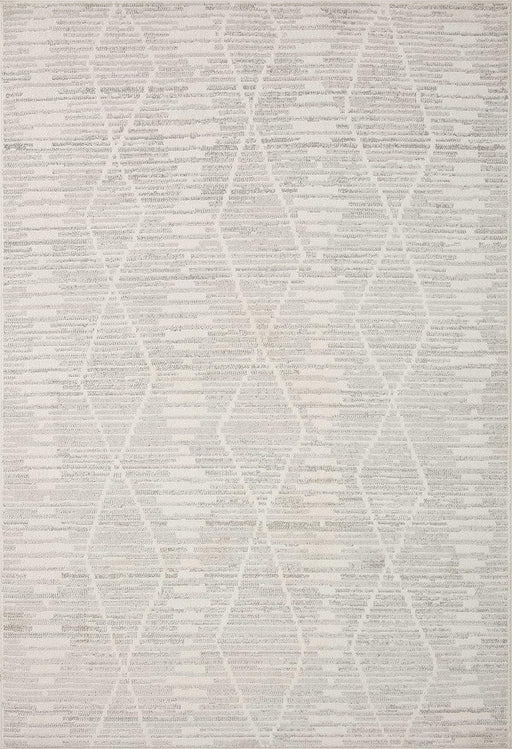 7'-10" x 10' Ivory/Silver Abstract for Indoor Area Rug by Loloi II