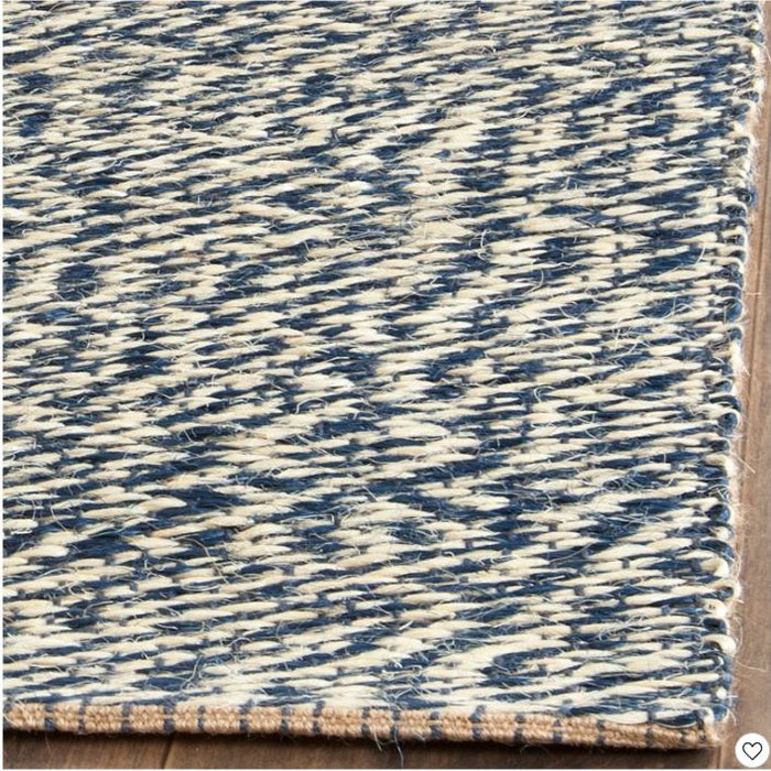 8'x8' Square Burst Area Rug Blue - Safavieh