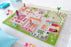 Size 3"ft x 5"ft IVI Playhouse Green 3D Play Mat, Non-Toxic, Stain Resistant, Educational Montessori Activity Toys for Kids, Medium
