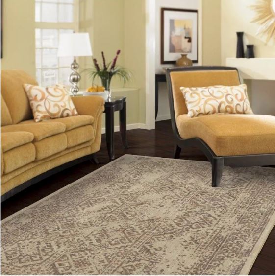 Size 5'X7' Color Cream Overdyed Persian Area Rug - Threshold™