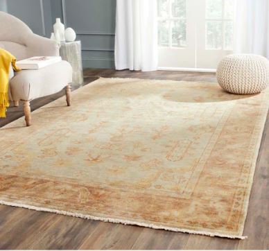 SAFAVIEH Braided Collection 6' Round Beige/Black BRD904B Handmade Country  Cottage Reversible Wool Entryway Foyer Living Room Bedroom Kitchen Area Rug  : : Home