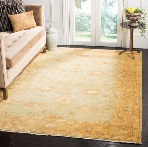 SAFAVIEH Braided Collection 4' x 4' Round Yellow/Grey BRD851D Handmade  Country Cottage Reversible Area Rug : : Home