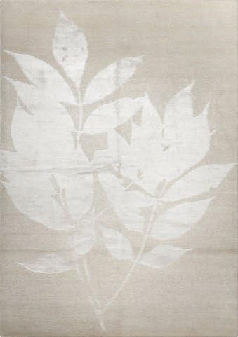 Safavieh Tibetan Collection Area Rug - 6' x 9', Creme, Hand-Knotted Viscose, Ideal for High Traffic Areas in Living Room, Bedroom