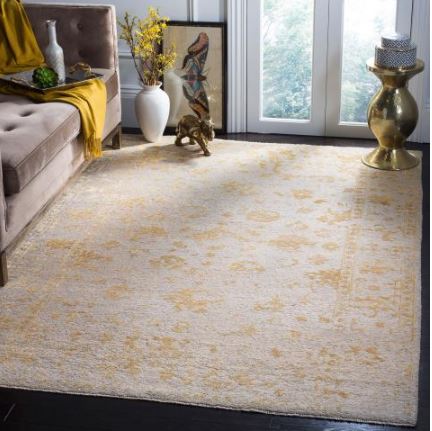 Safavieh Centennial Silver/Gold Rug, 6'0"x9'0" Rectangle