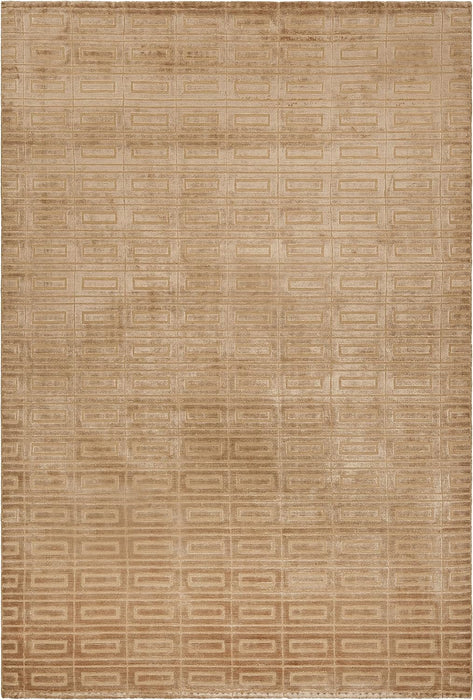 SAFAVIEH Mirage Collection Area Rug - 6' x 9', Camel, Handmade Modern Viscose, Ideal for High Traffic Areas in Living Room, Bedroom