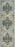 Lahome Boho Medallion Runner Rug - 2x8 Hallway Runner Rug Long Bathroom Carpet Runner Non Skid Stair Runner, Turkish Distressed Printed Indoor Runners for Apartment Kitchen Camper RV Entryway, Teal