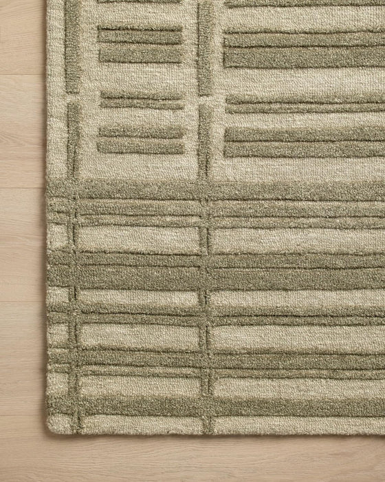 2'-3" x 3'-9" Sage/Olive Wool Hand Tufted Accent Rug by Loloi