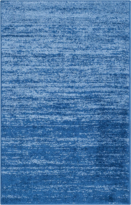 2'6" x 4', Light Blue & Dark Blue, Modern Ombre for Indoor by Safavieh