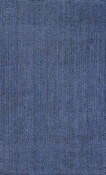 5 ft. x 8 ft. Navy Hand Woven Chunky Jute Area-Rug by JONATHAN Y